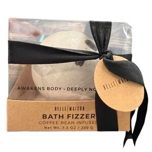 Belle‎ Maison Coffee Bean Infused Bath Fizzer 7.5 Oz Gift Designer
